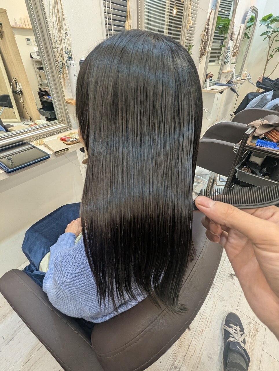 a-o桜木町のなめらかに揃う艶ストレート